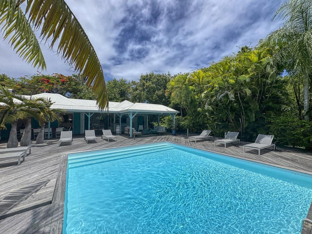 6.Location villa piscine Saint François Guadeloupe_Piscine